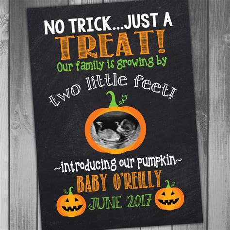 announcing pregnancy halloween